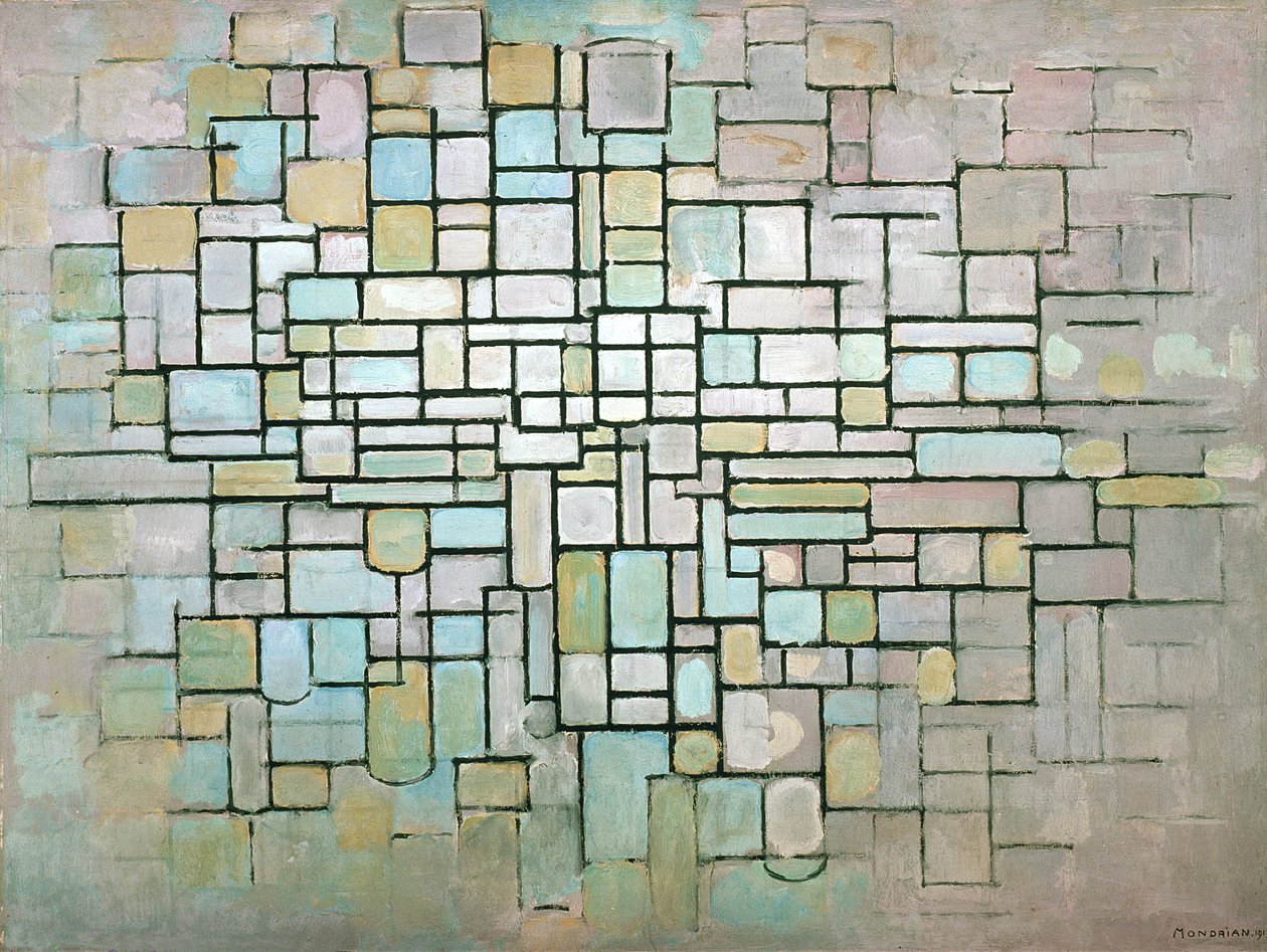 Composizione No.II, 1913 da Piet Mondrian