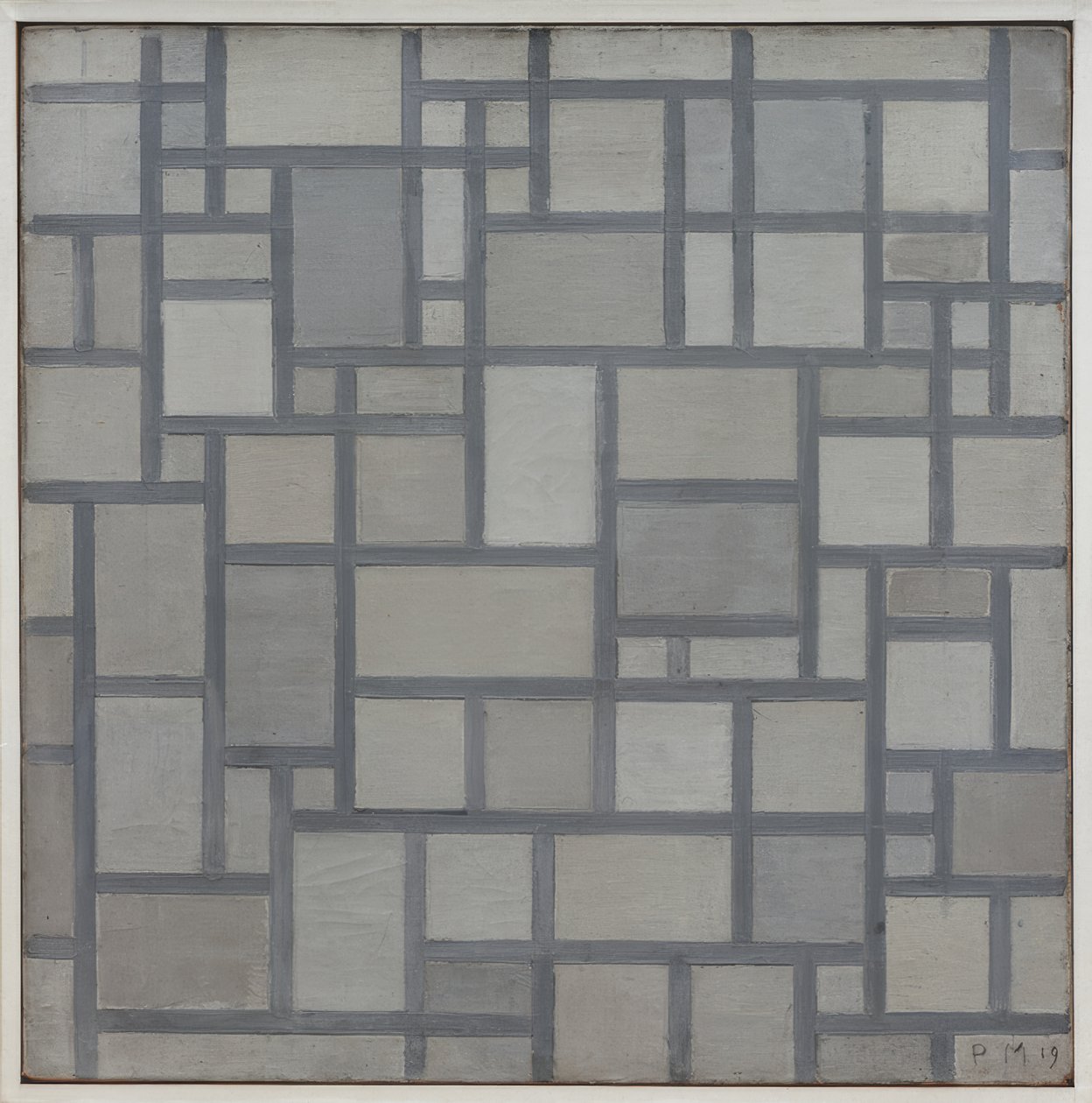 Composizione con griglia 7 da Piet Mondrian