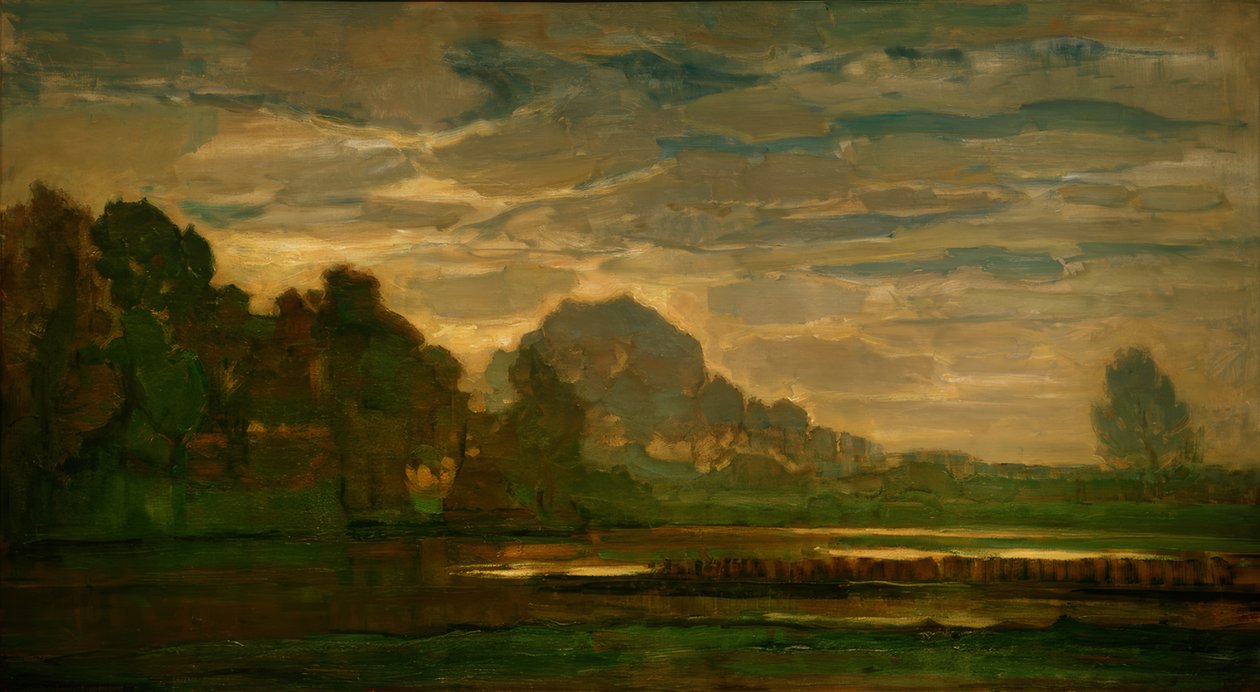 Brughiera presso Saasveld da Piet Mondrian
