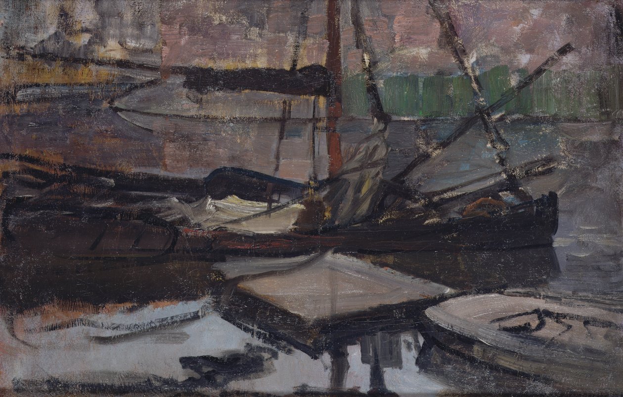 Stadhouderskade vicino alla Casa di Detenzione di Amsterdam, 1899-1900 da Piet Mondrian