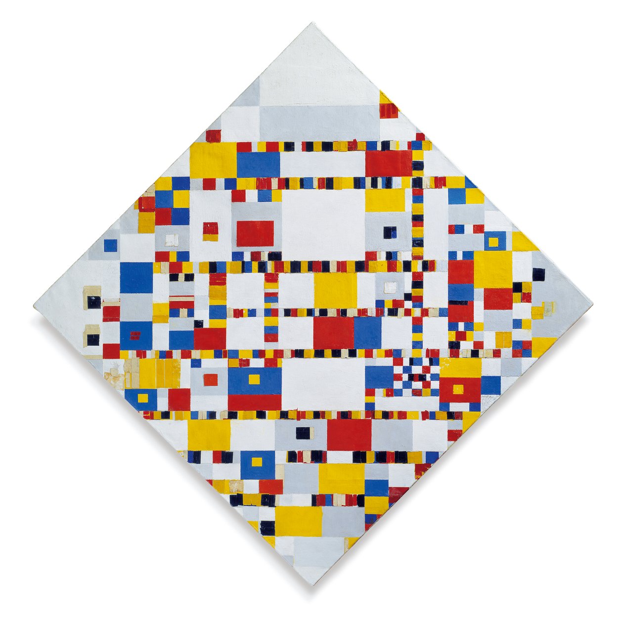 Victory Boogie Woogie da Piet Mondrian