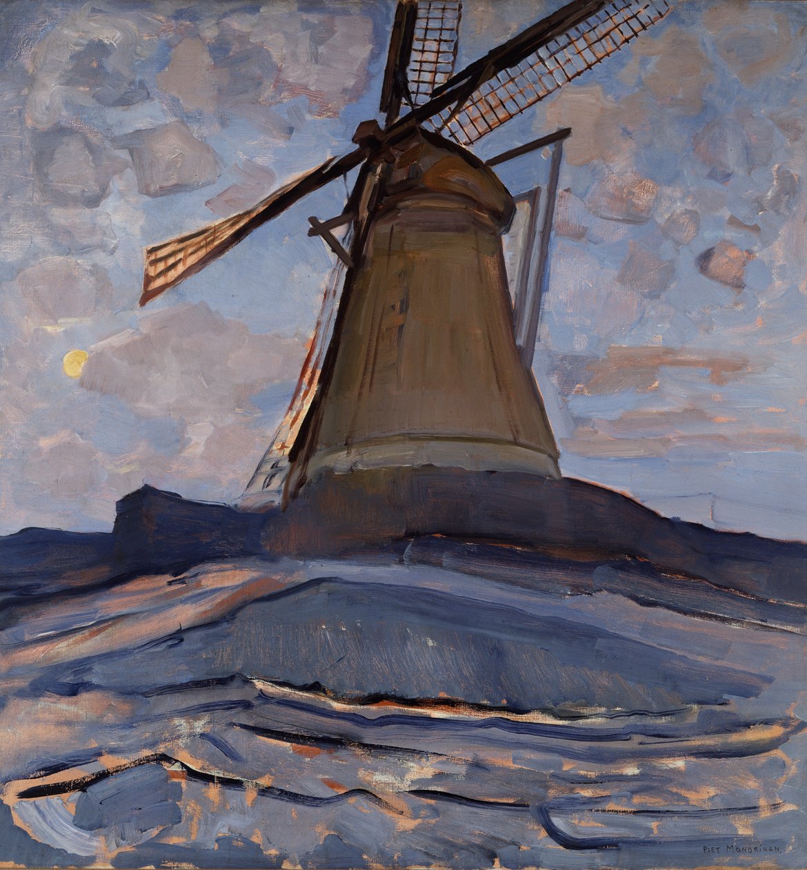 Mulino a vento da Piet Mondrian