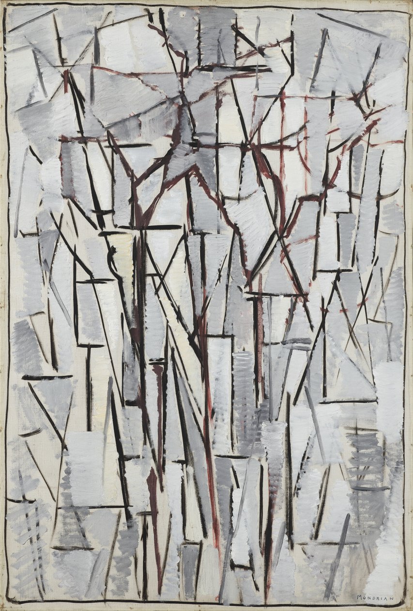 Composizione alberi 2, 1912-13 da Piet Mondrian