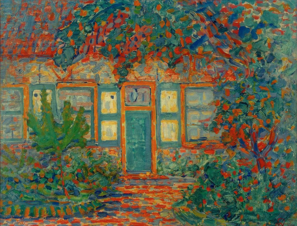 Casa al sole da Piet Mondrian