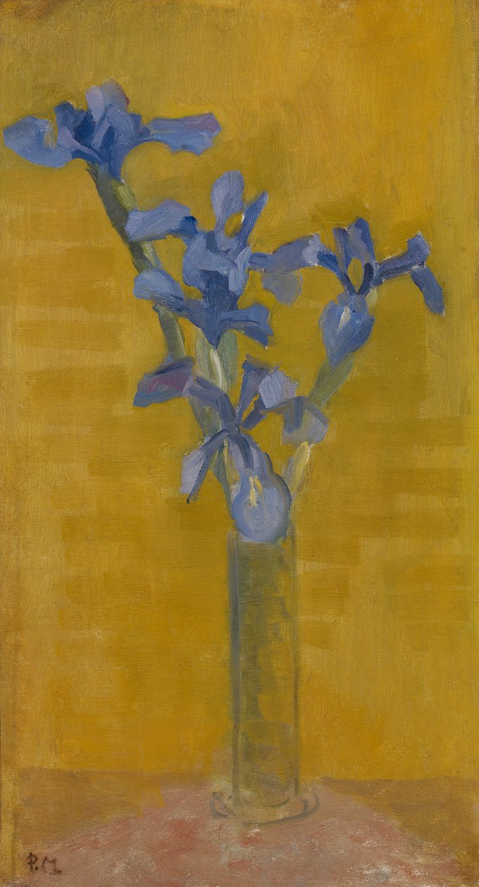 Iris, c.1910 da Piet Mondrian