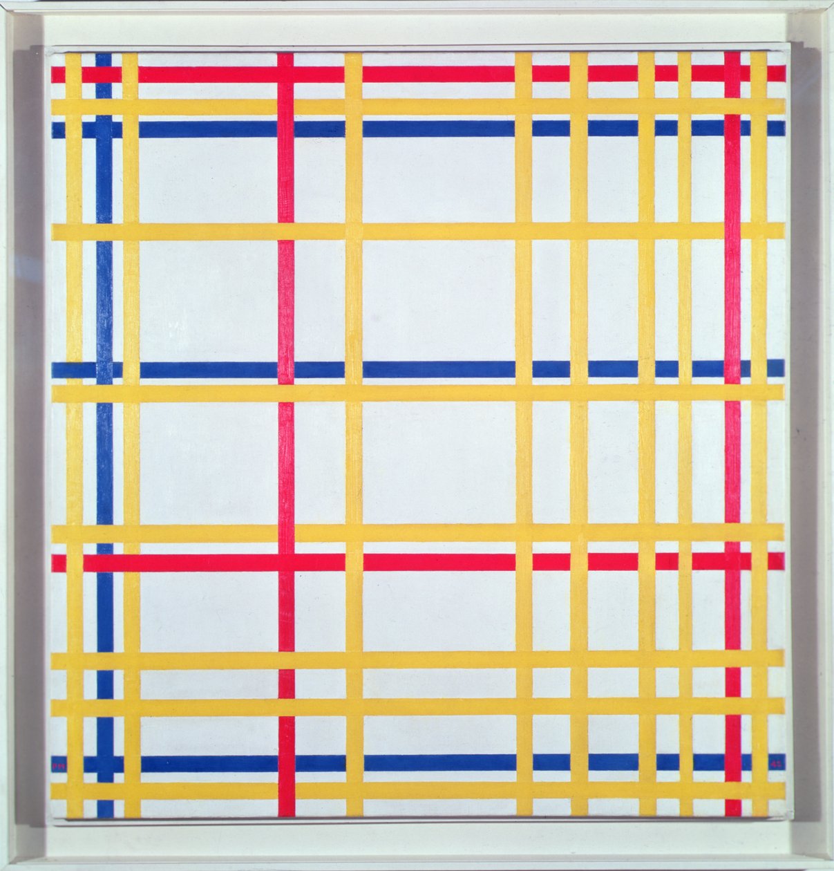 New York City I da Piet Mondrian