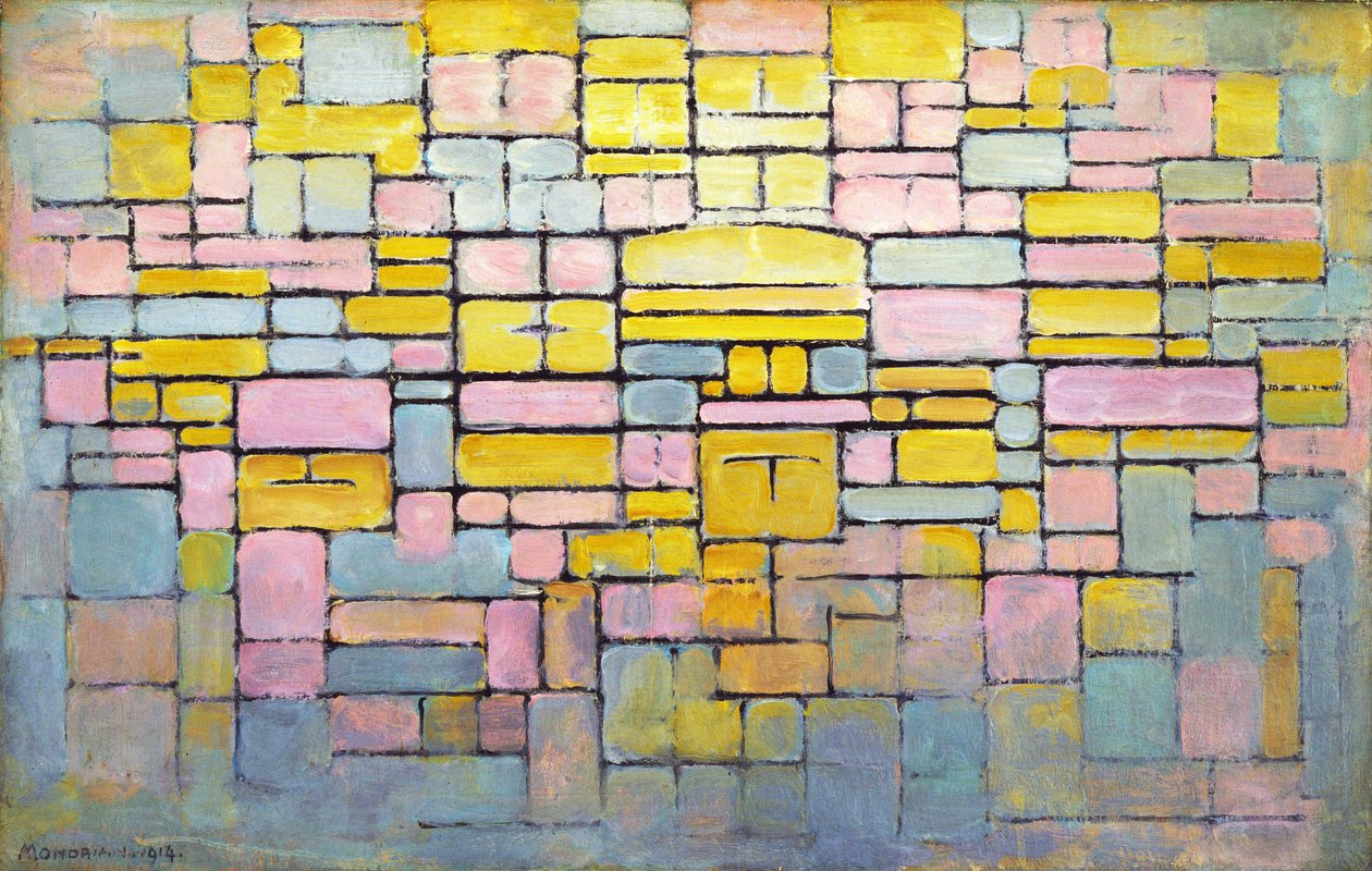 Tableau n. 2 / Composizione n. V da Piet Mondrian