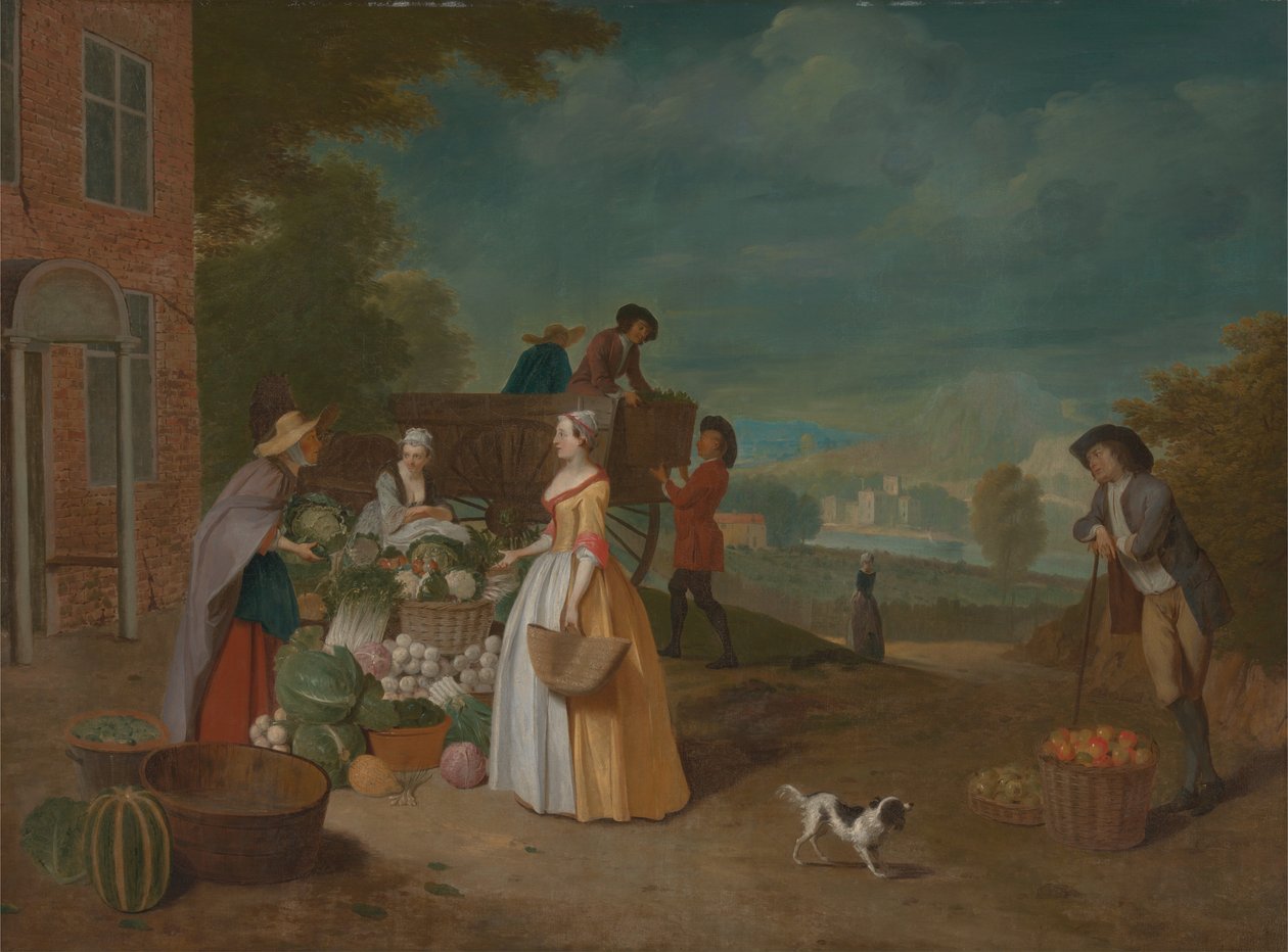 Il venditore di verdure da Pieter Angillis