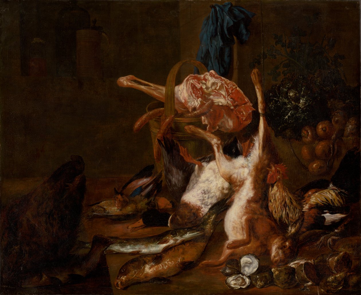 Natura Morta con Selvaggina Uccisa da Pieter or Peter Boel