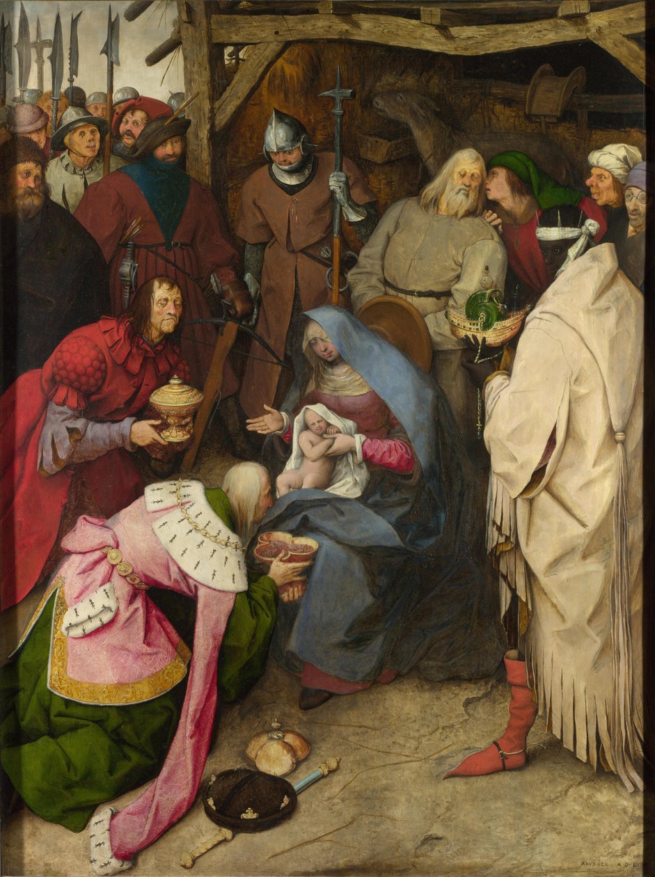 Adorazione dei Magi da Pieter Bruegel the Elder