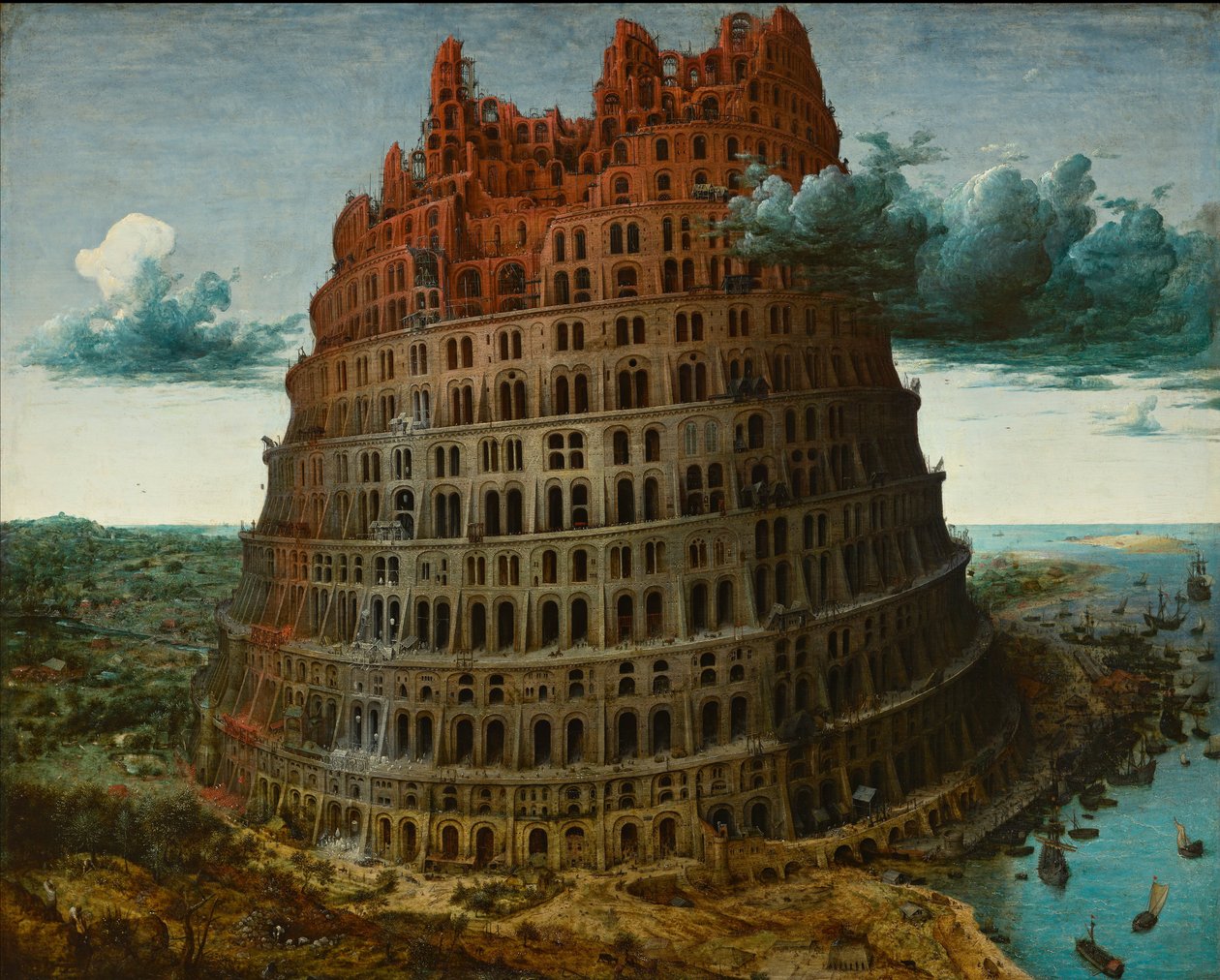 La torre di Babele (Rotterdam) da Pieter Bruegel the Elder