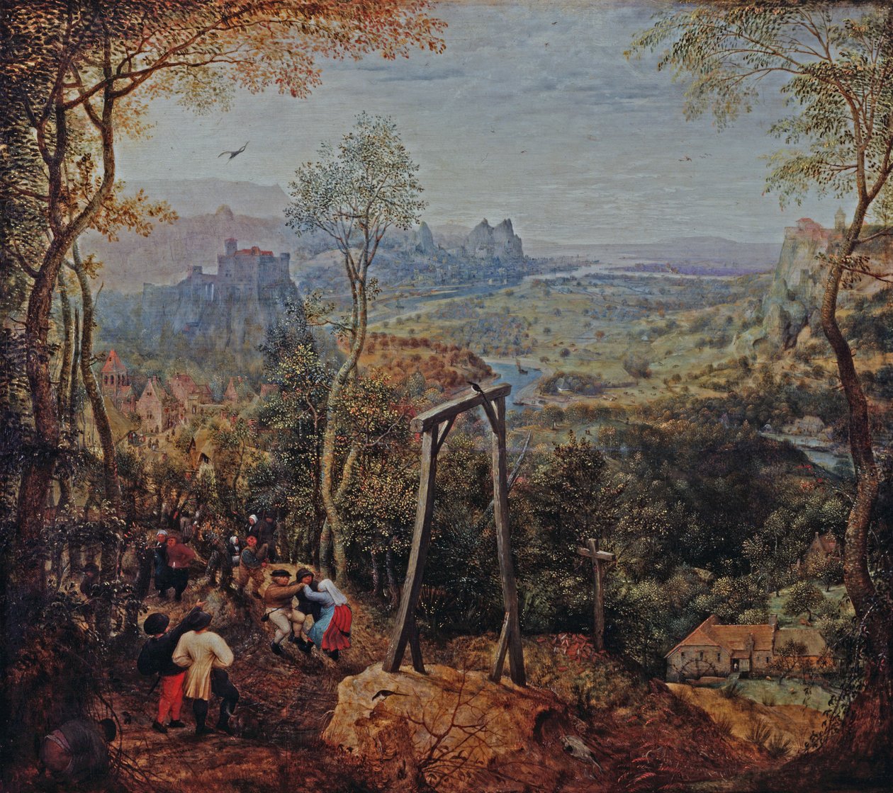 La gazza sulla forca da Pieter Bruegel the Elder
