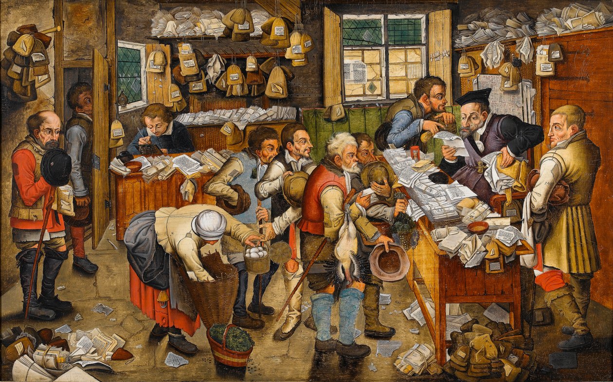 Il pagamento delle decime da Pieter Brueghel the Younger