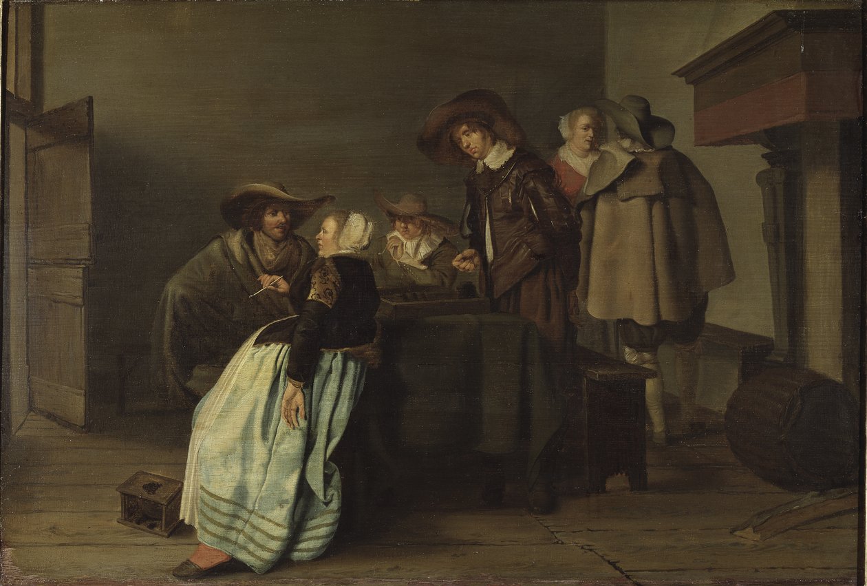 Una conversazione da Pieter Codde