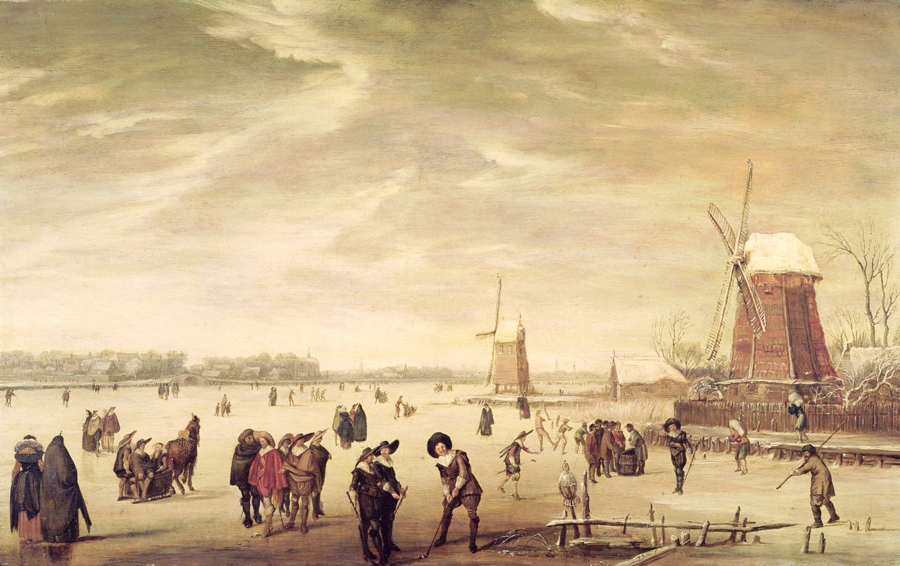 Giochi sul ghiaccio da Pieter Codde