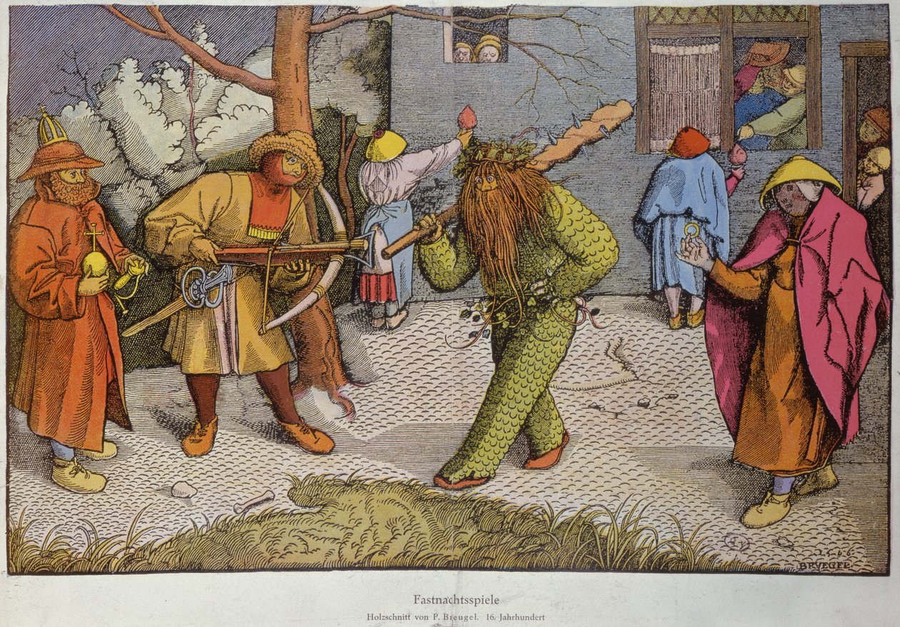 Fastnachtsspiele da Pieter III attr. to Brueghel