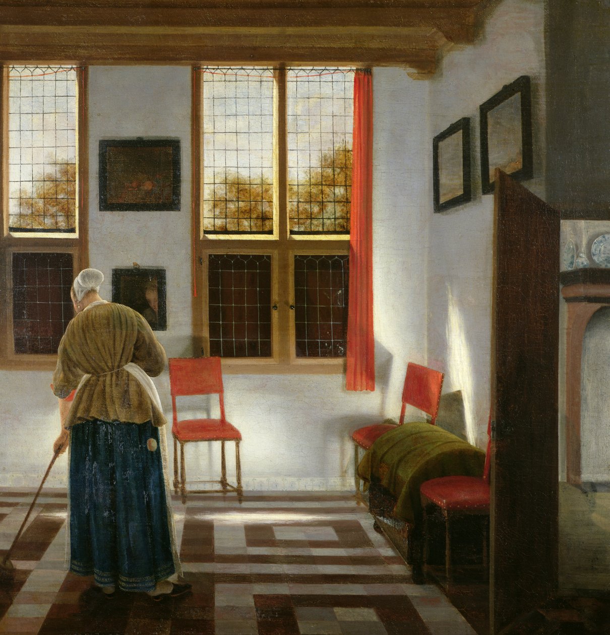Lo spazzino da Pieter Janssens