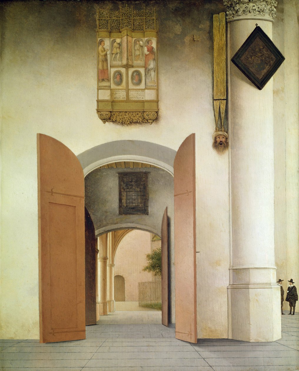 La chiesa di San Lorenzo, Alkmaar, 1661 da Pieter Janszoon Saenredam