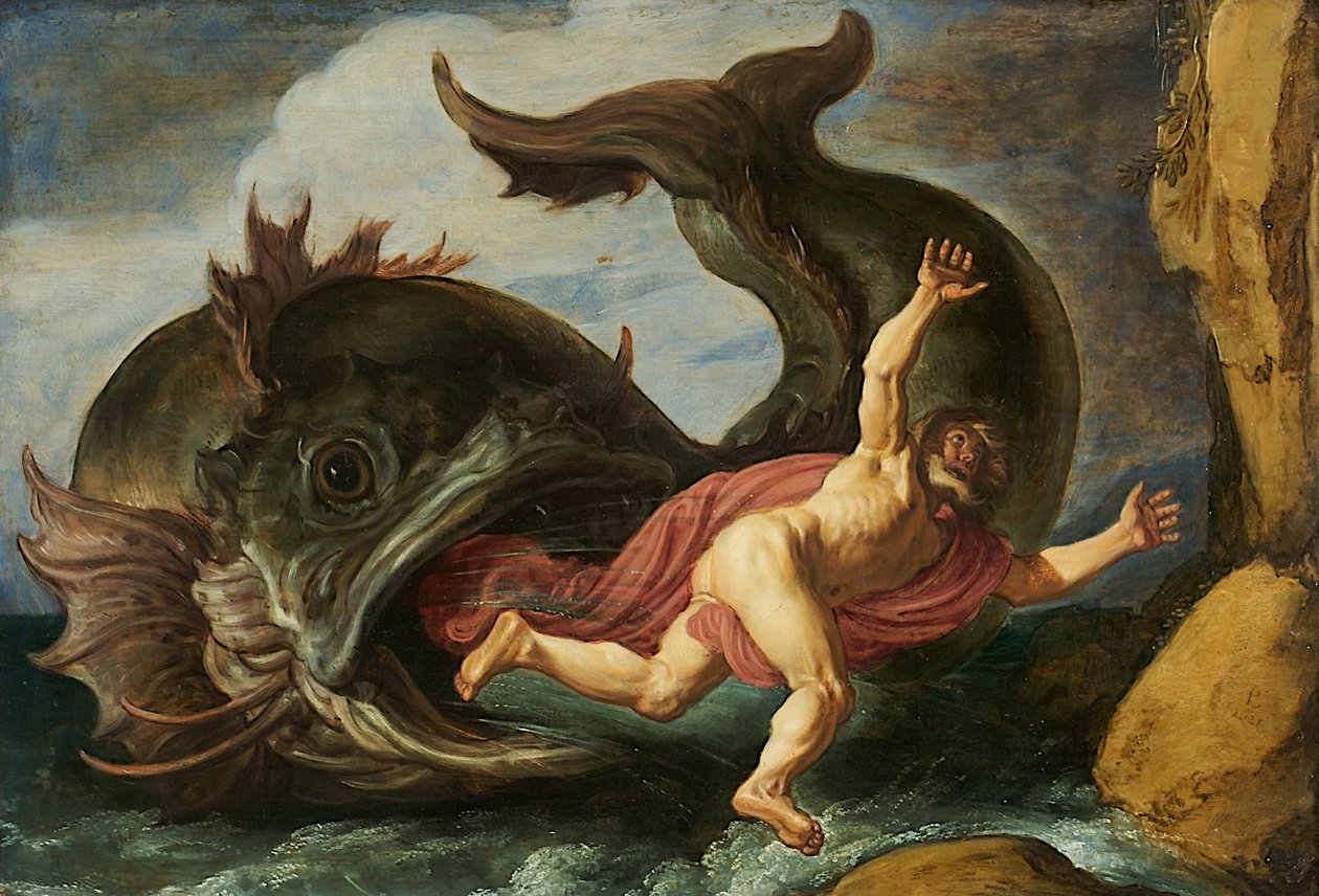 Giona e la balena da Pieter Lastman