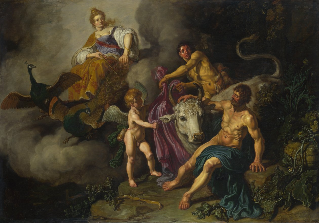 Giunone scopre Giove con Io da Pieter Lastman