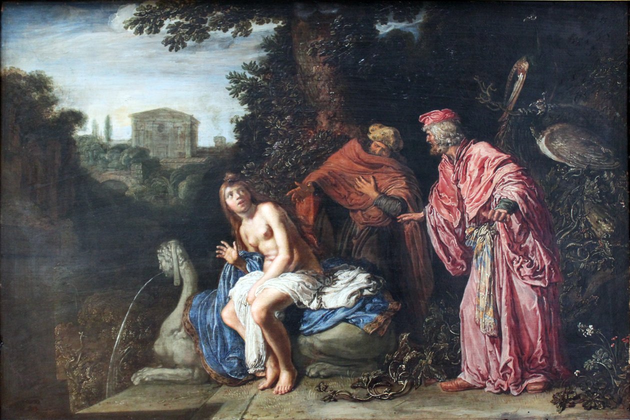 Susanna e i vecchioni da Pieter Lastman