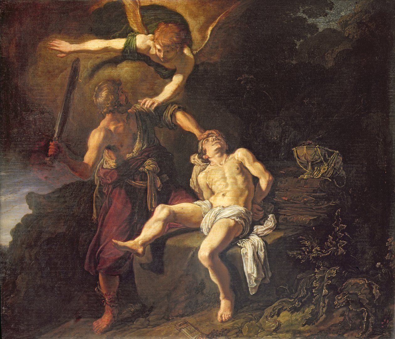 Il sacrificio di Isacco, 1616 da Pieter Lastman