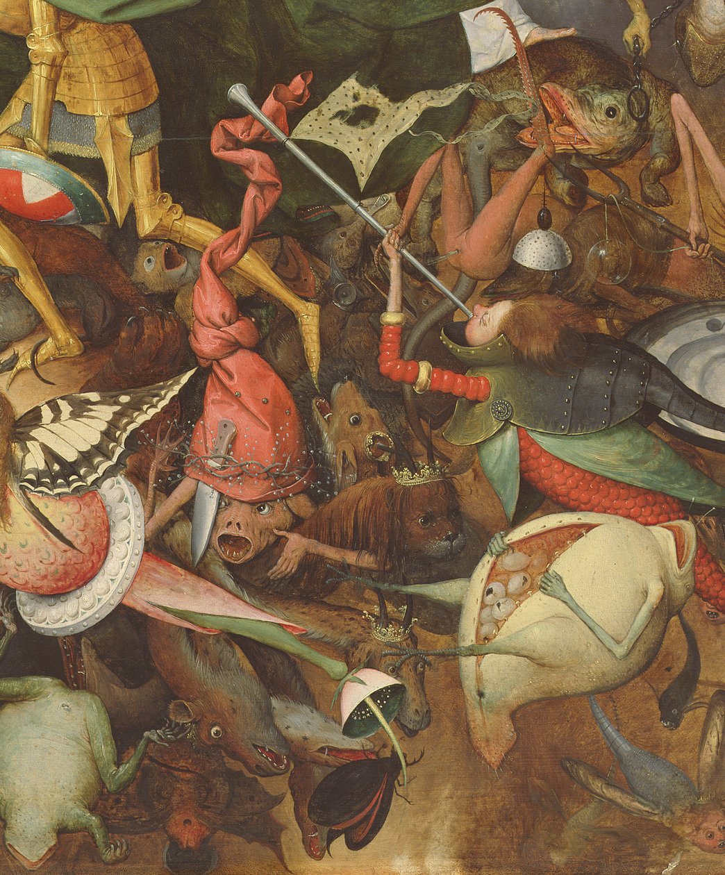 La caduta degli angeli ribelli, 1562 (dettaglio) da Pieter Bruegel the Elder