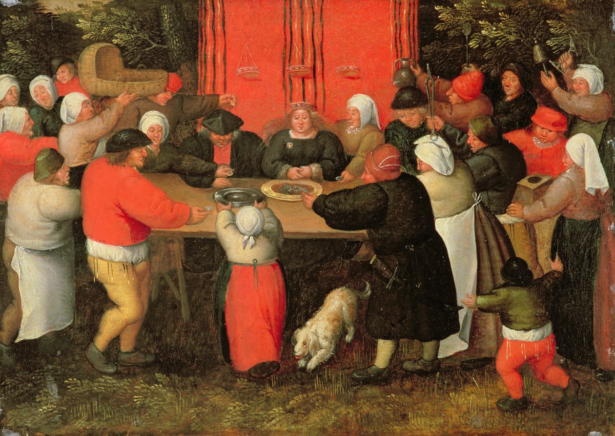 La presentazione dei doni da Pieter Brueghel the Younger