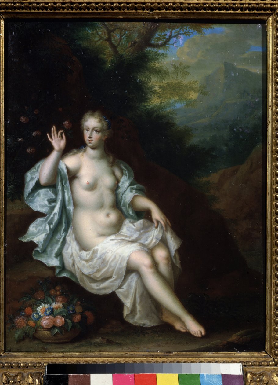 Ritratto della ninfa Flora da Pieter Borm