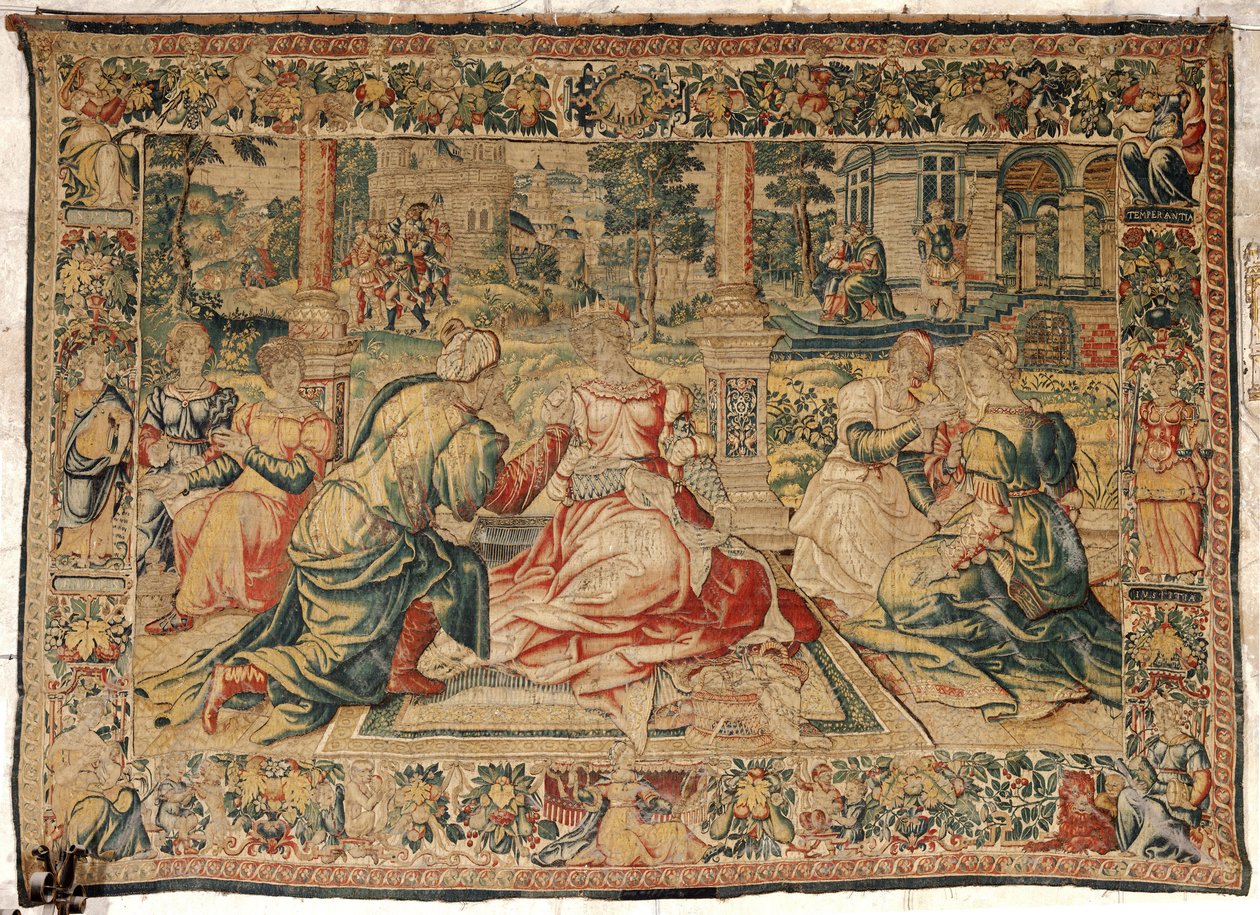 Arazzo di Marco Antonio e Cleopatra da Pieter (attr. to) Coecke van Aelst