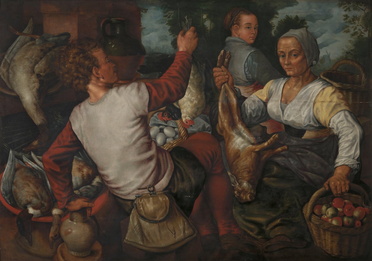 I venditori ambulanti da Pieter Aertsen