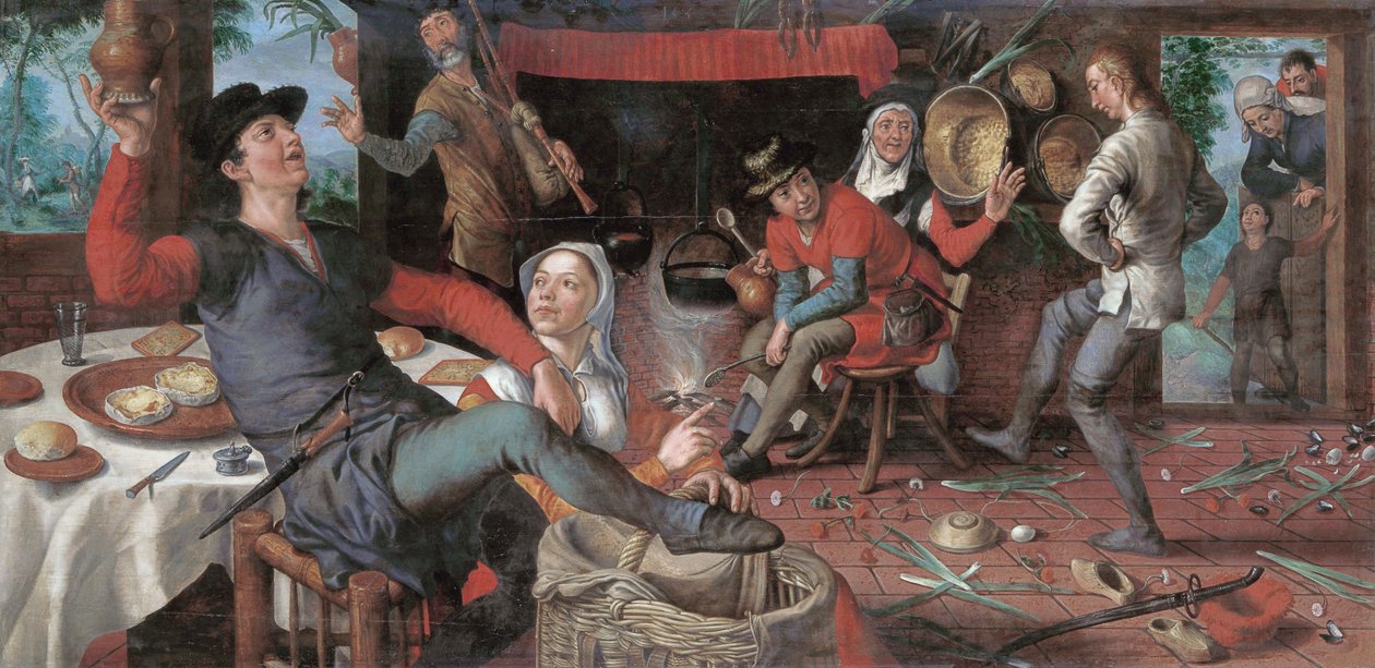 La danza delle uova da Pieter Aertsen