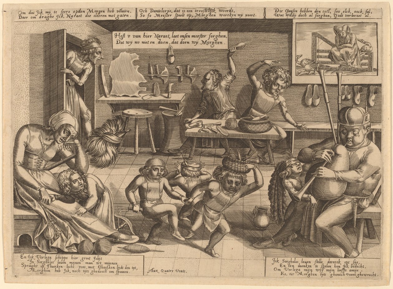 La famiglia dissoluta da Pieter Balten