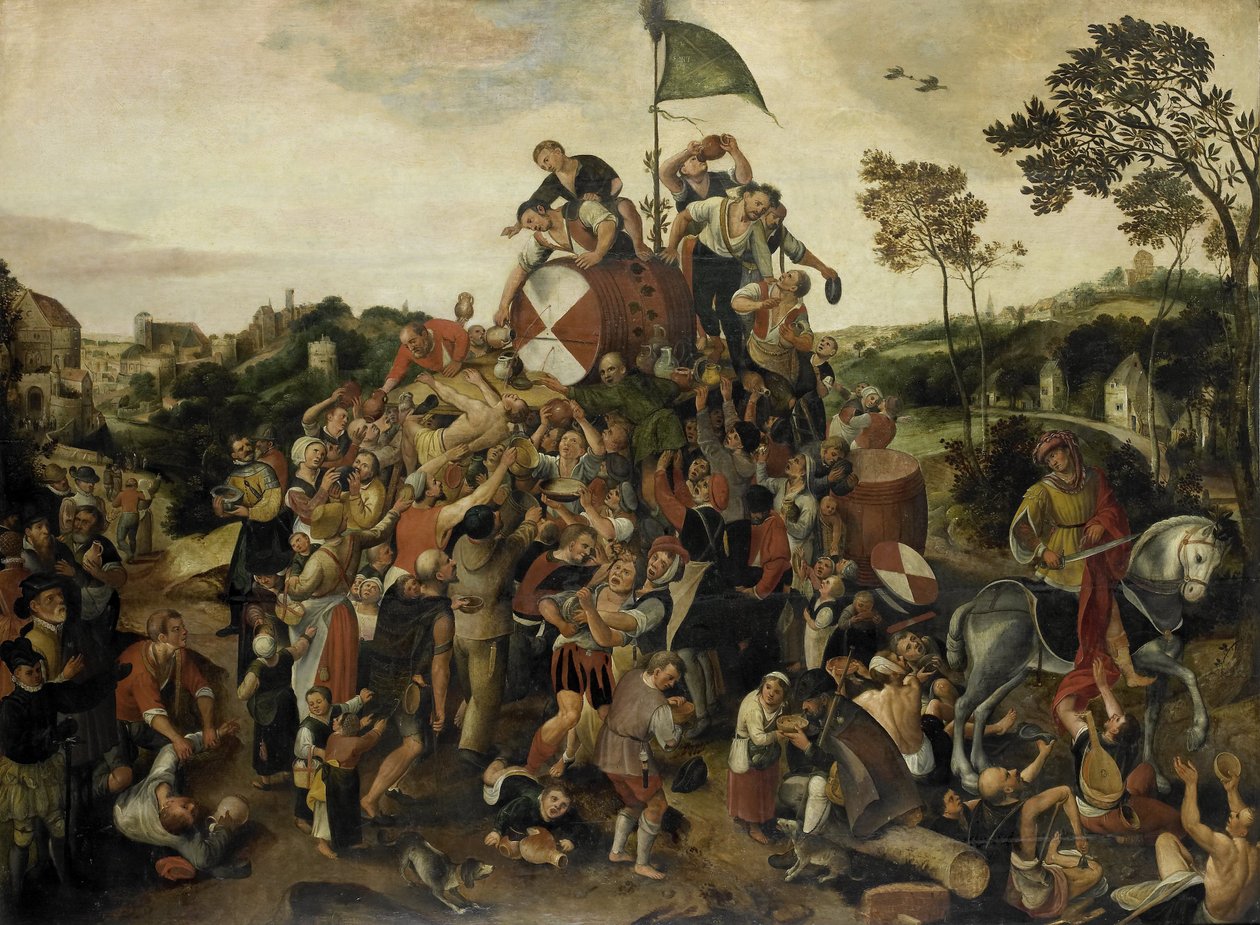 La festa di San Martino, c.1540-98 da Pieter Balten