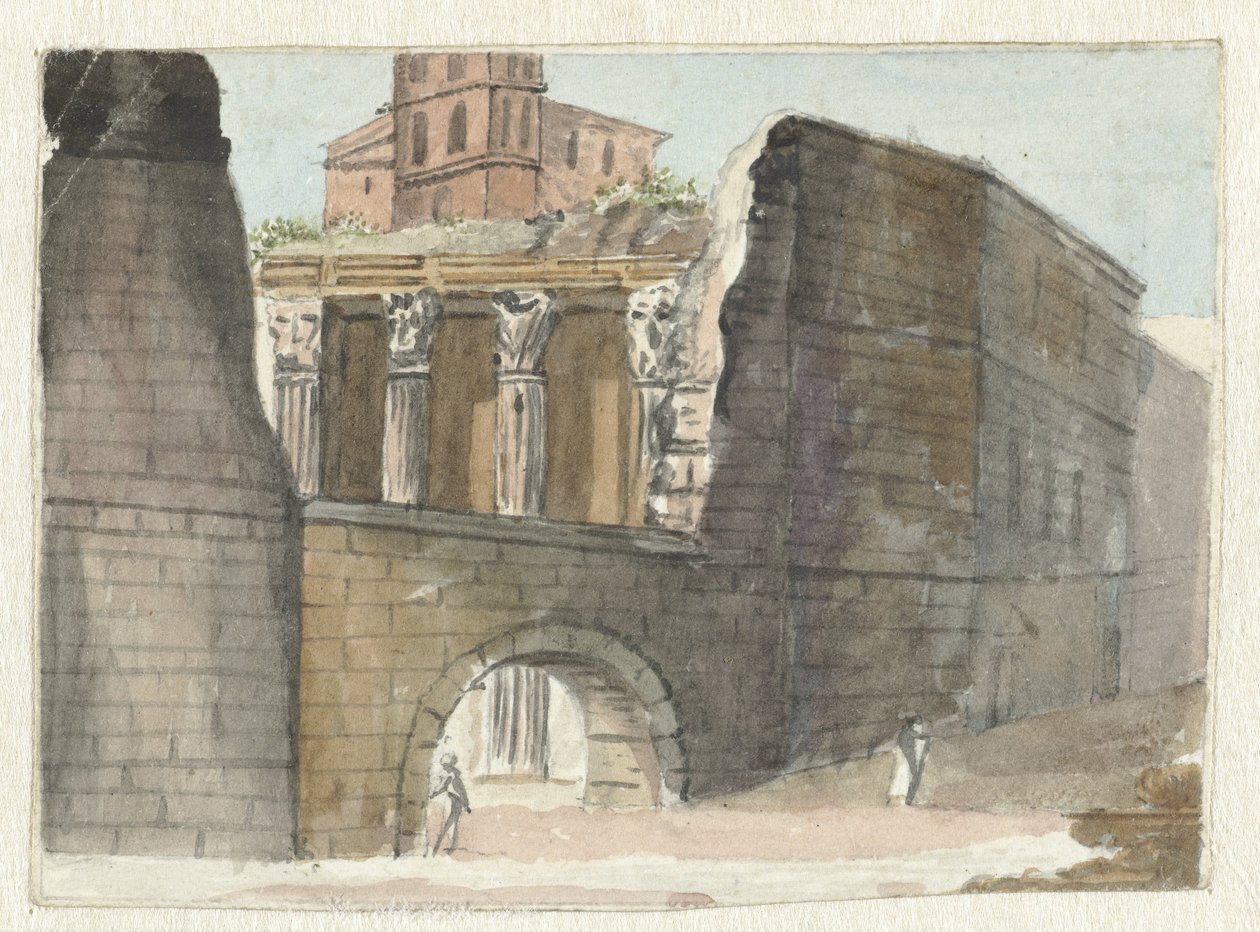 Rovine romane da Pieter Bartholomeusz. Barbiers