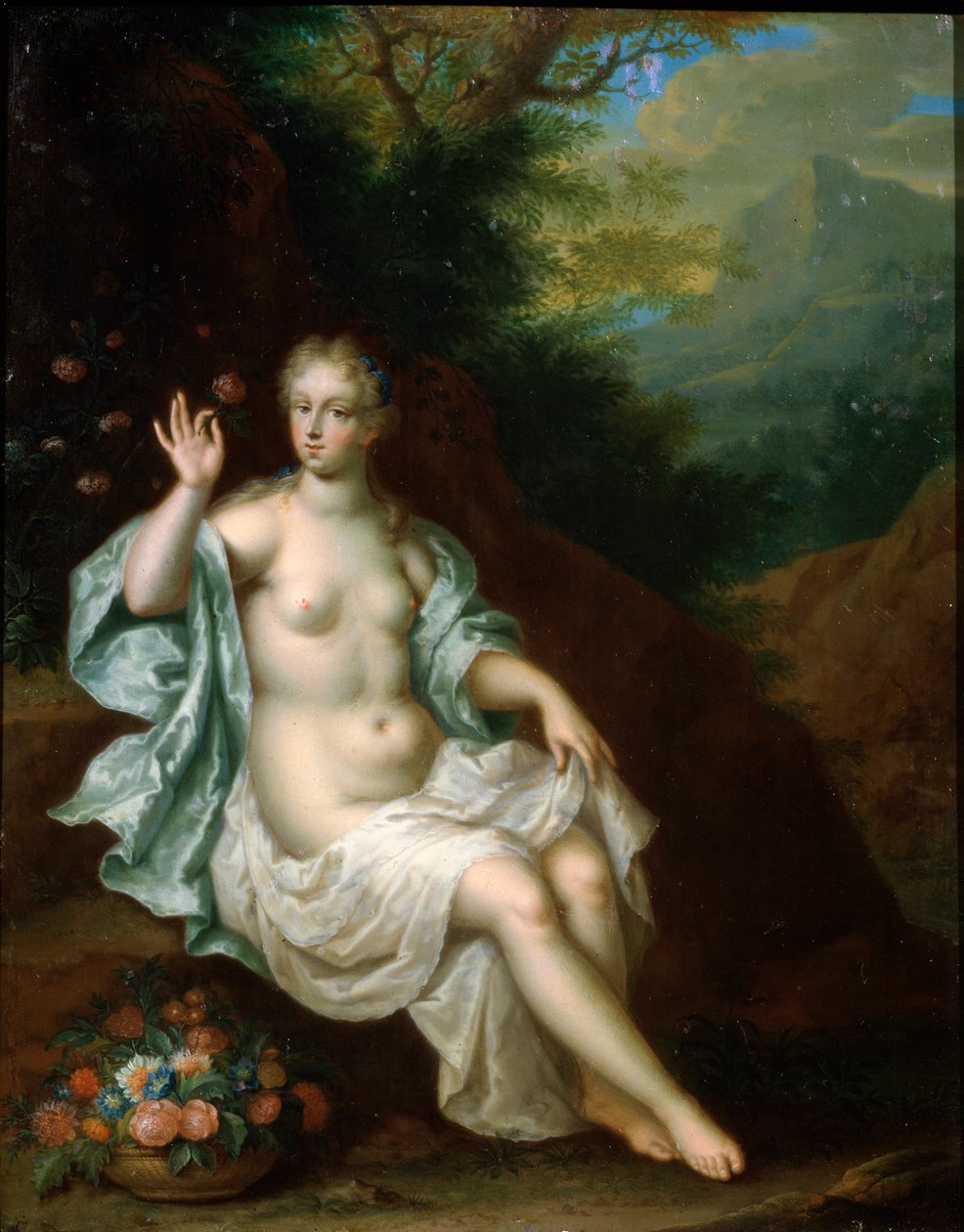 Flora, dipinto olandese del XVII secolo da Pieter Borm