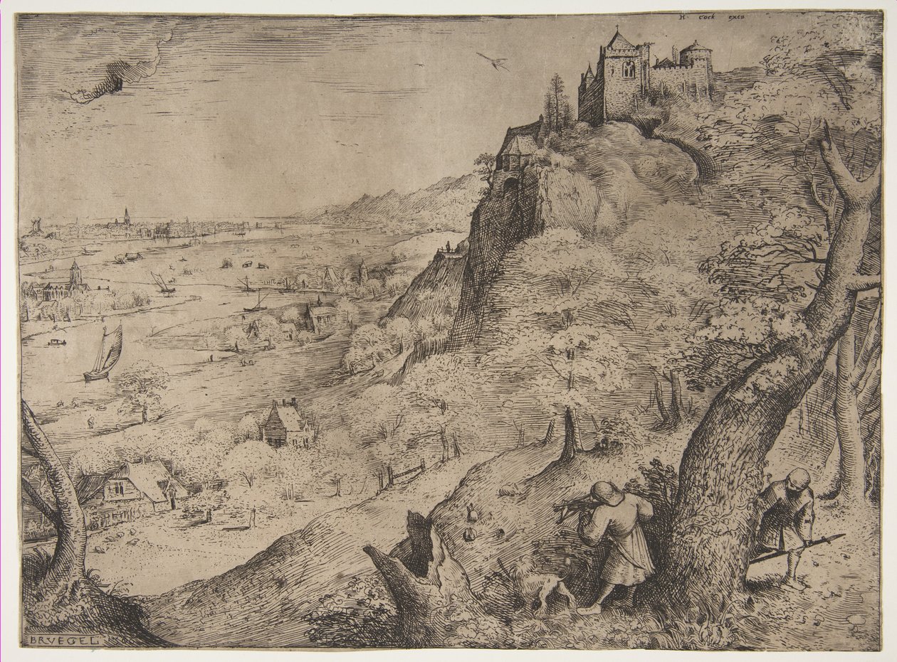 La caccia al coniglio da Pieter Bruegel the Elder