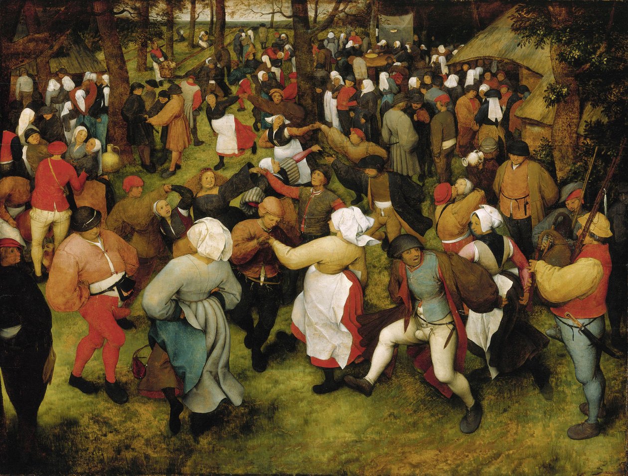 Il ballo del matrimonio da Pieter Brueghel the Elder