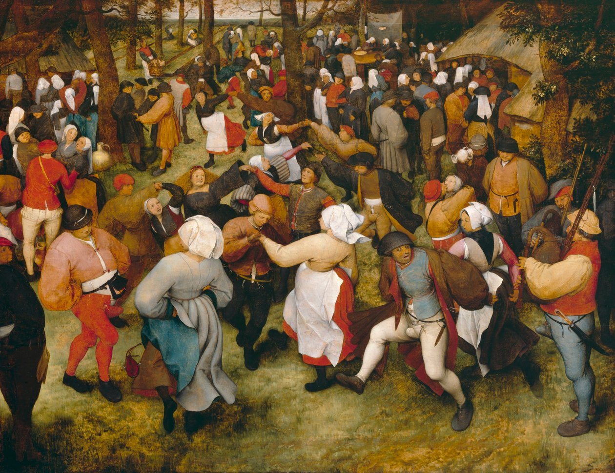 Il ballo del matrimonio da Pieter Brueghel the Elder