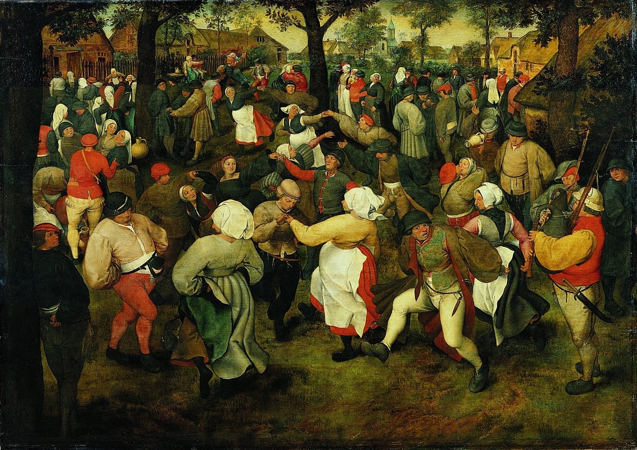 Il ballo del matrimonio da Pieter Brueghel the Elder