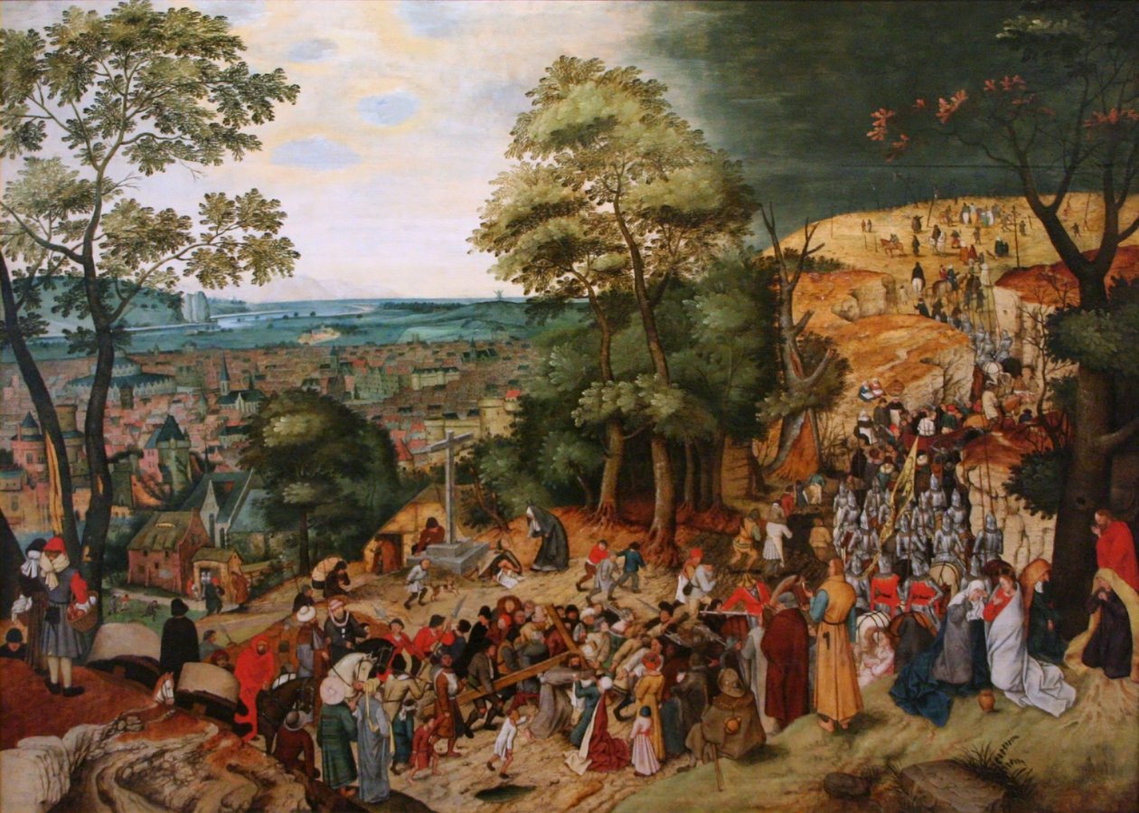 Cristo porta la croce da Pieter Brueghel the Younger