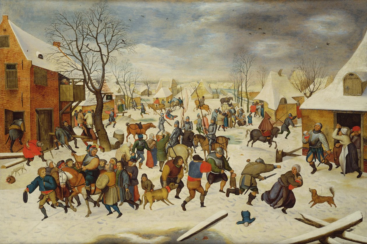 Massacro degli innocenti da Pieter Brueghel the Younger