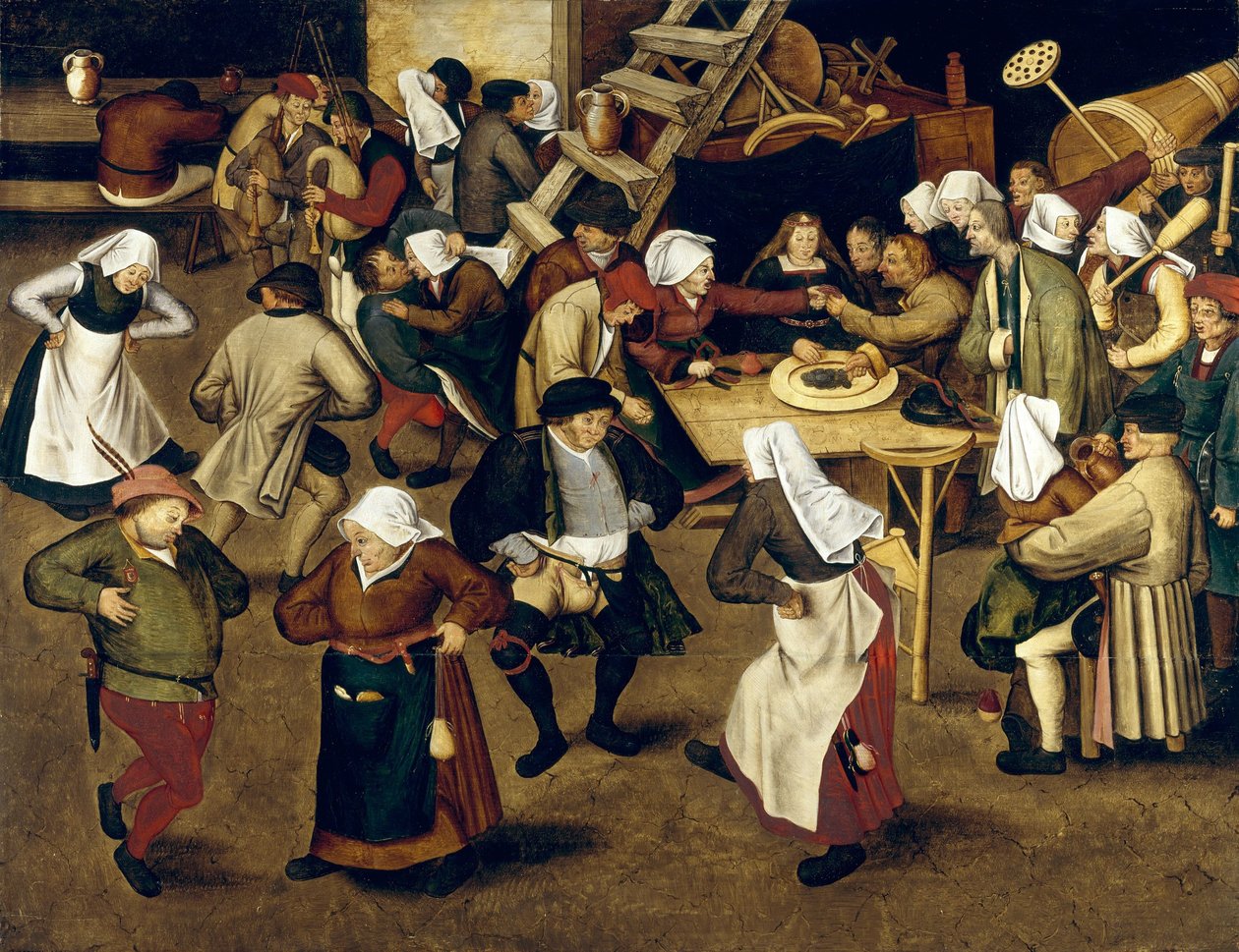 Matrimonio contadino da Pieter Brueghel the Younger