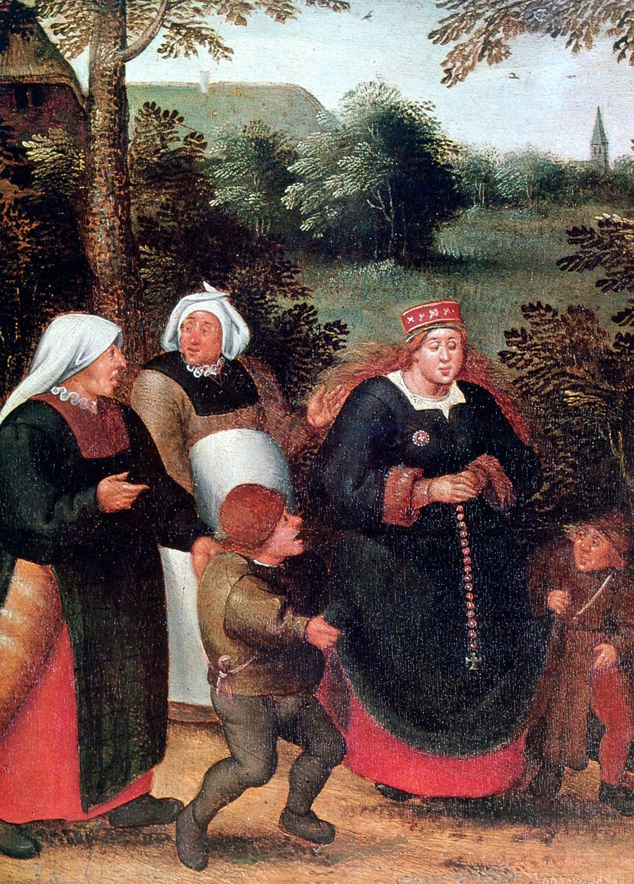 La processione della sposa da Pieter Brueghel the Younger