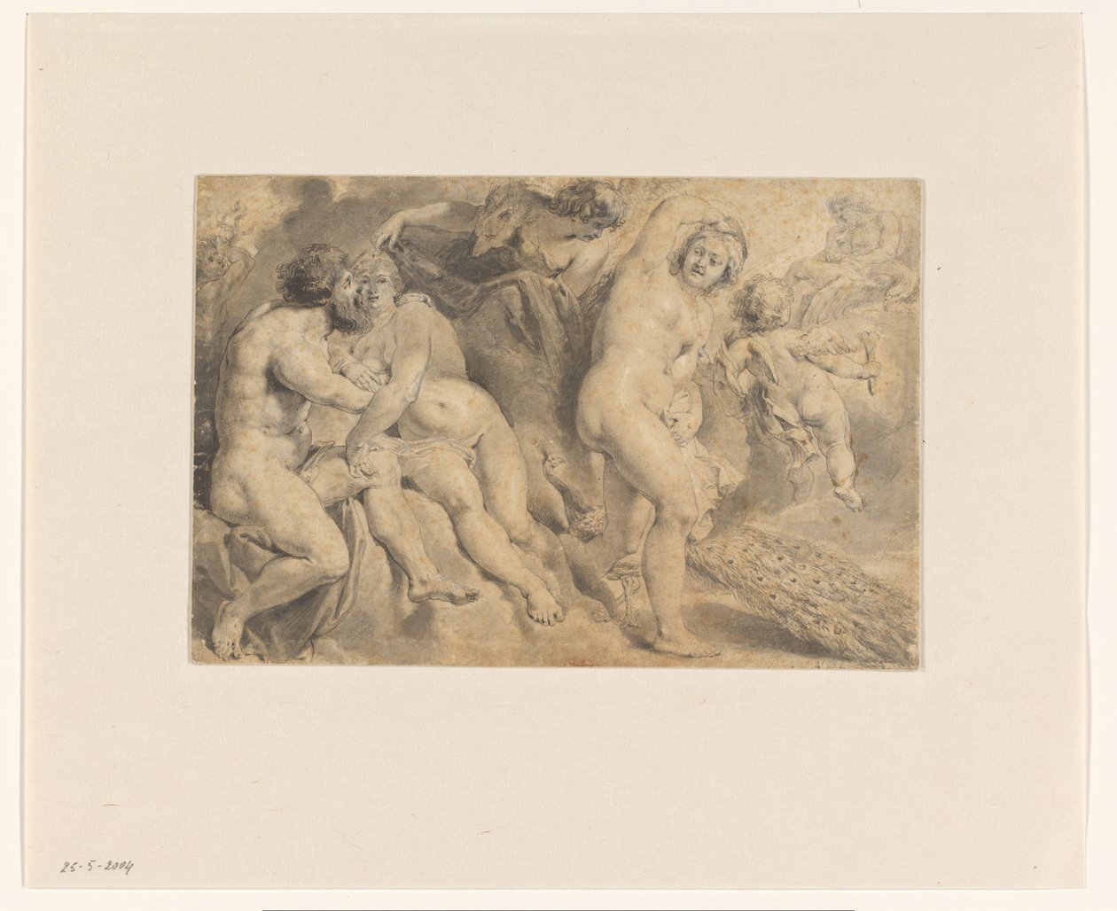 Issione ingannato da Zeus ed Era da Pieter Claesz. Soutman (rejected attribution)
