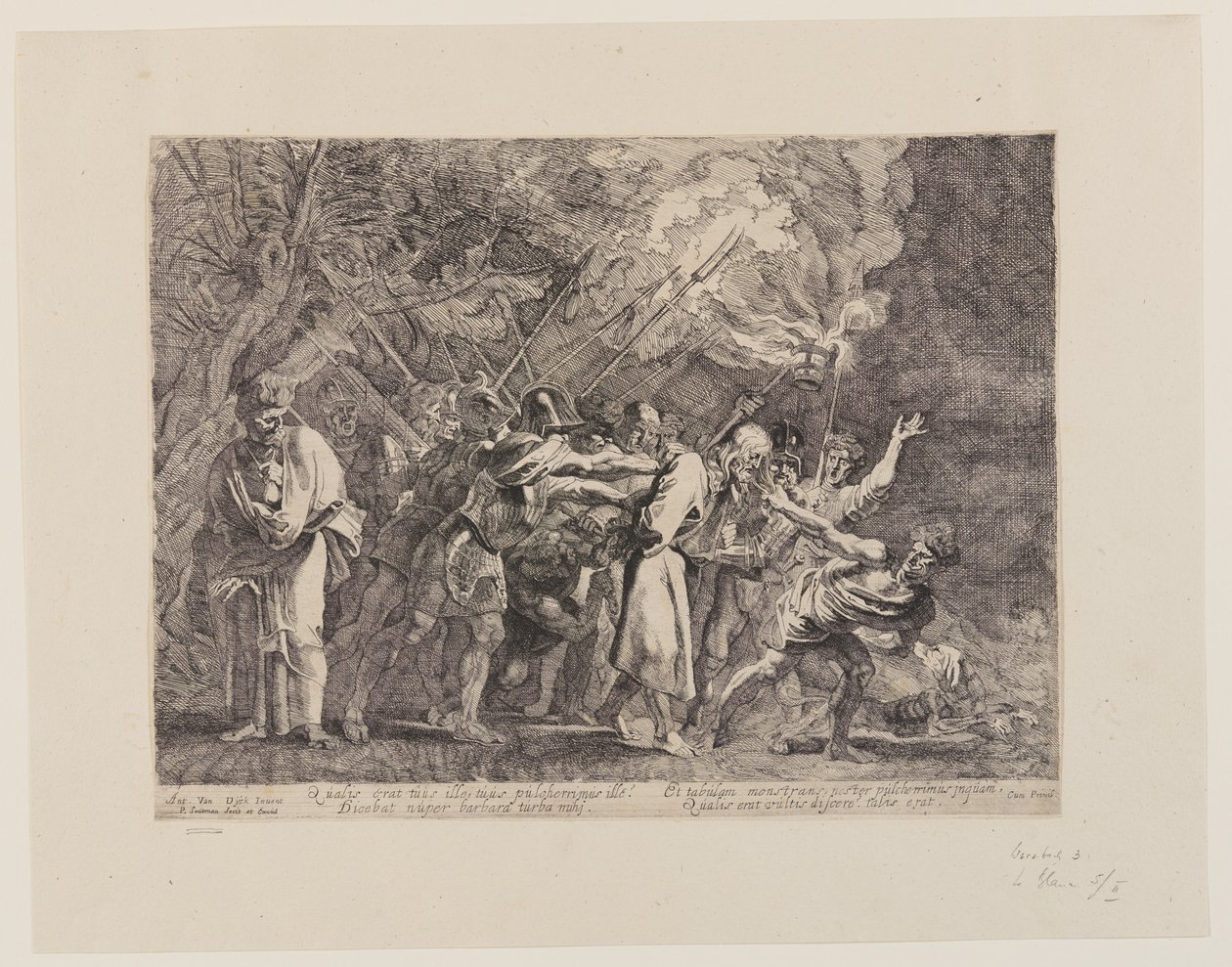 Cristo preso da Pieter Claesz. Soutman