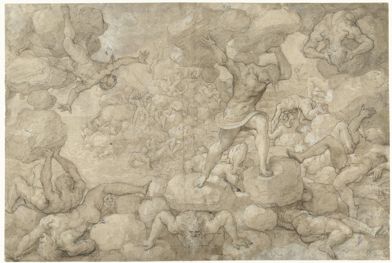La caduta dei giganti da Pieter Coecke van Aelst (I)