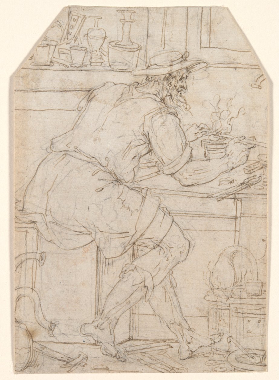 Artigiano al Lavoro da Pieter Coecke van Aelst