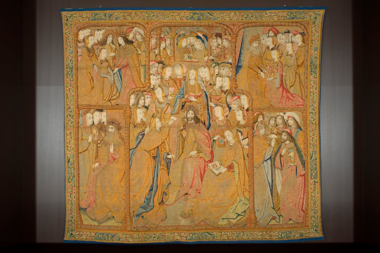 Arazzo fiammingo. Annunciazione, c.1502-04 da Pieter Coecke van Aelst
