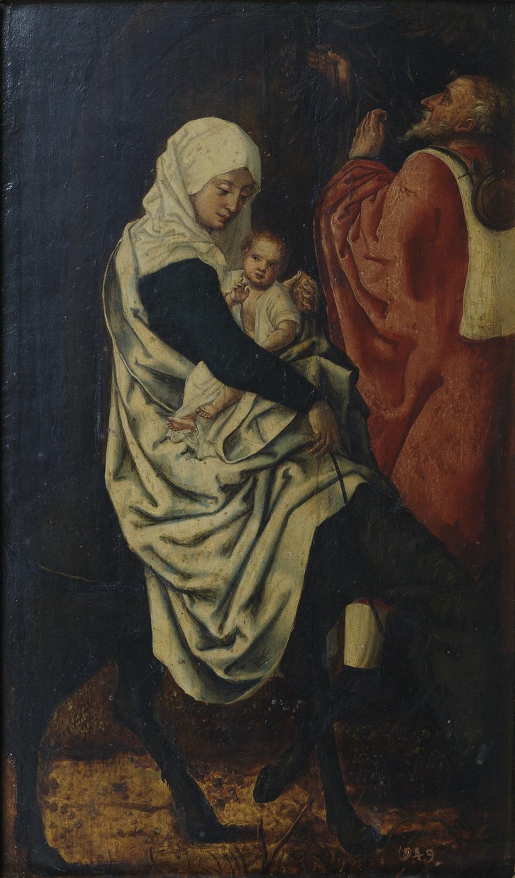 La fuga in Egitto da Pieter Coecke van Aelst